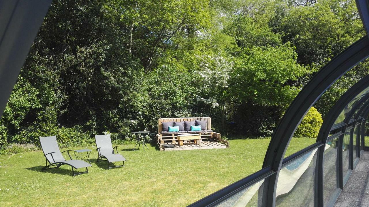 Bed and Breakfast Domaine Du Plessis Grimaud Saint-Viaud Exterior foto